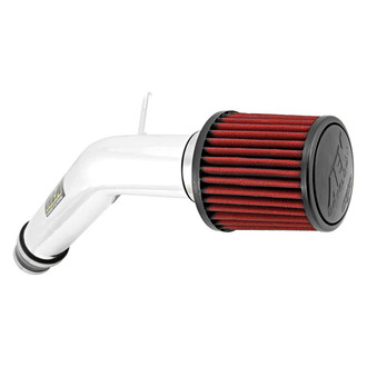AEM Intakes® - Aluminum Polished Cold Air Intake System with Red Filter