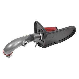 AEM Intakes® - Aluminum Gunmetal Gray Cold Air Intake System with Red Filter