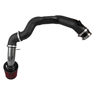 AEM Intakes® - High-Density Polyethylene Black Cold Air Intake System with Red Filter
