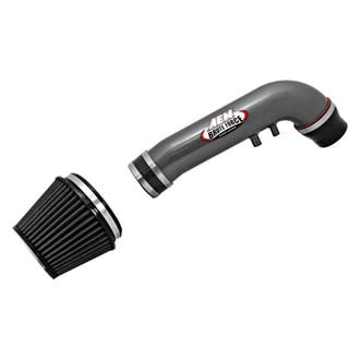 AEM Intakes® - Brute Force® Aluminum Gunmetal Gray Cold Air Intake System with Red Filter