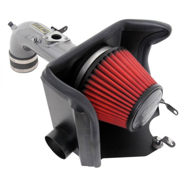 AEM Intakes® Toyota Camry 2.5L 2012 Aluminum Gunmetal Gray Cold Air Intake System with Red Filter