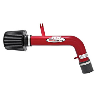 AEM Intakes® - Aluminum Red Short Ram Air Intake System with Red Filter