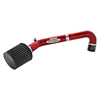 AEM Intakes® - Aluminum Red Short Ram Air Intake System with Red Filter