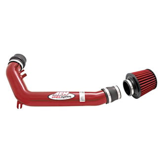 AEM Intakes® - Aluminum Red Short Ram Air Intake System with Red Filter