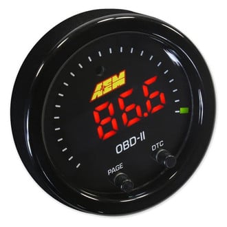 AEM Performance Electronics® - X-Series 2-1/16" OBDII Gauge, Black
