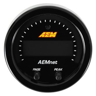 AEM Performance Electronics® - X-Series 2-1/16" AEMnet Can Bus Gauge, Black