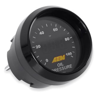 AEM Performance Electronics® - 2-1/16" Digital Oil/Fuel Pressure Gauge