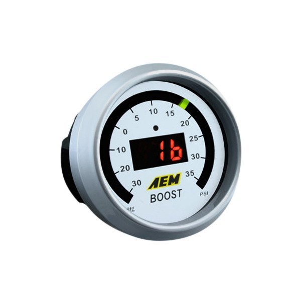 Aem Performance Electronics® Classic Digital 2 116 Digital Boost Gauges 2473