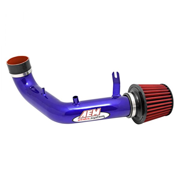 AEM Intakes® 22-506B - Aluminum Blue Short Ram Air Intake System with ...