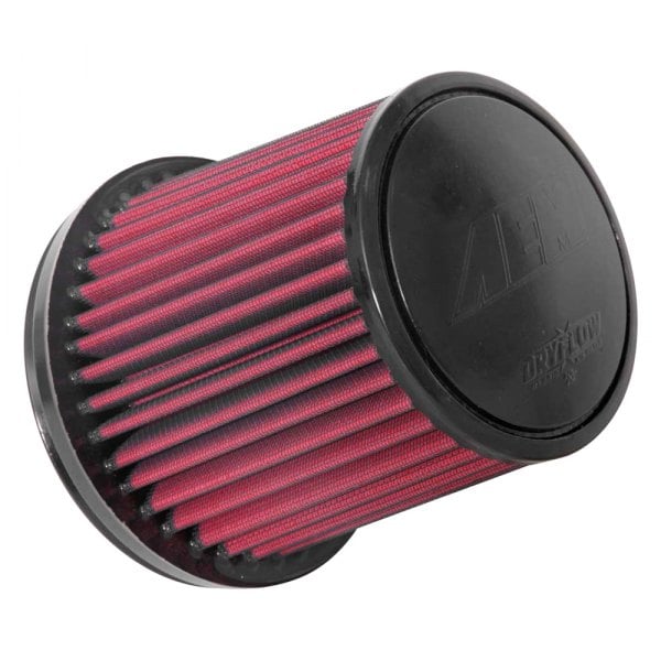 AEM Intakes® 211016DK DryFlow® Round Tapered Red Air Filter (6.5" B