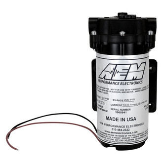 AEM Performance Electronics® - Recirculation-Style Water/Methanol Injection Pump with 3/8" NPT Fittings