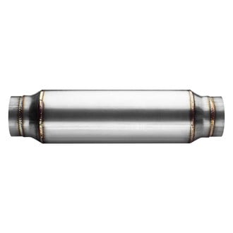 AERO Exhaust® - TR Series 304 Stainless Steel Round Performance Exhaust Resonator