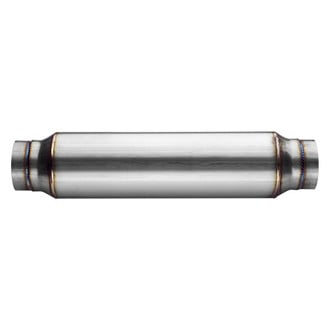 AERO Exhaust® - TR Series 304 Stainless Steel Round Performance Exhaust Resonator
