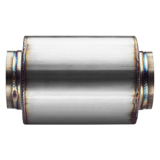 AERO Exhaust® - TR Series 304 Stainless Steel Round Performance Exhaust Resonator