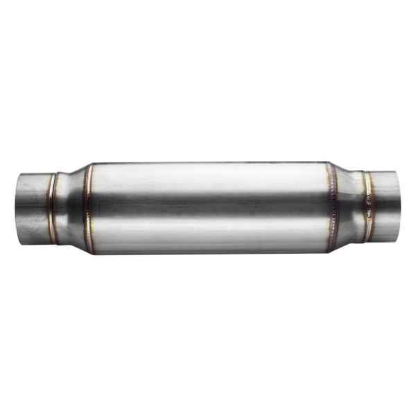 AERO Exhaust® - TR Series 304 Stainless Steel Round Performance Exhaust Resonator