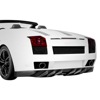 Aero Function® - AF-1 Style Fiberglass Wide Body Rear Bumper Cover (Unpainted)
