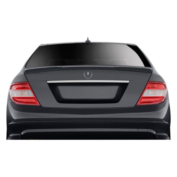 Carbon Fiber Rear Bumper Side Skirt Add on Lip For 2012 W204 C250 C350 C63AMG