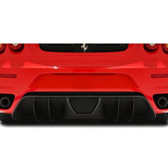 Aero Function® - AF-1 Style Fiberglass Rear Diffuser (Unpainted)