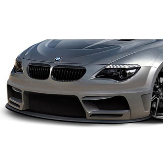 Aero Function® - AF-2 Style Fiberglass Wide Body Front Bumper Lip Under Air Dam Spoiler (Unpainted)