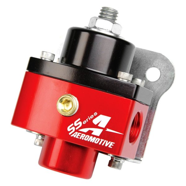 Aeromotive® - Red Anodized Carbureted Adjustable Fuel Pressure Regulator