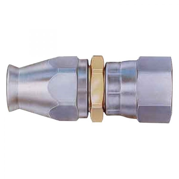 Aeroquip® - Bare Steel S.A.E 37° Female Reusable Swivel Teflon Hose End