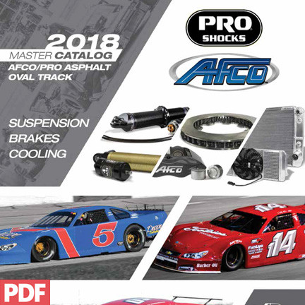 AFCO® - Asphalt/Oval Track 2018 Catalog (10.8 Mb)