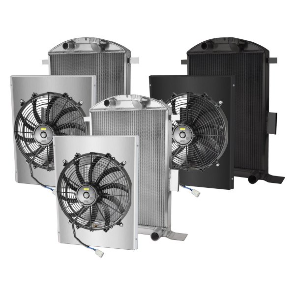 AFCO® - Street Rod Performance Radiator with Fan