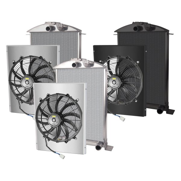 AFCO® - Street Rod Performance Radiator with Fan