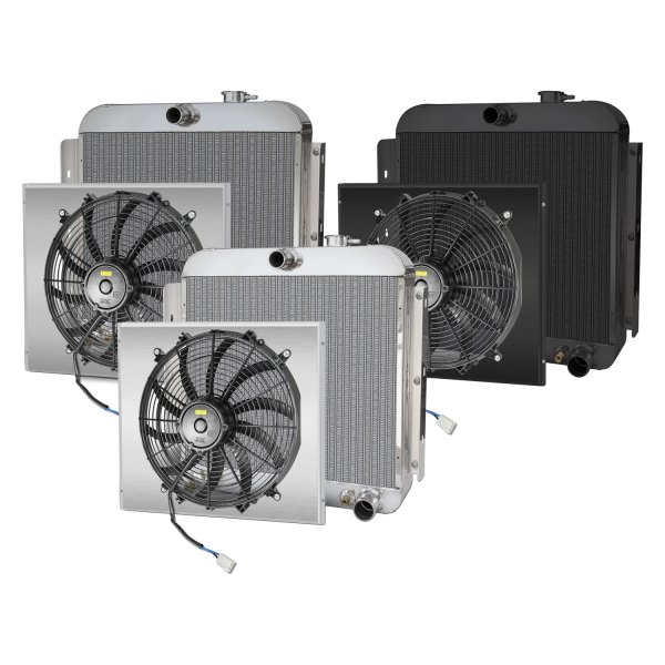 AFCO® - Street Rod Performance Radiator with Fan