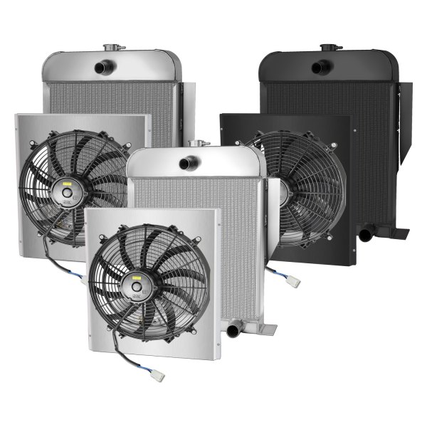 AFCO® - Street Rod Performance Radiator with Fan