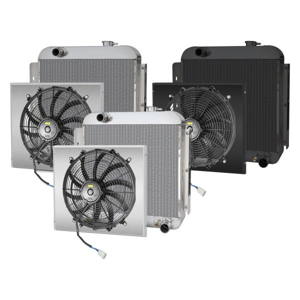 AFCO® - Street Rod Performance Radiator with Fan