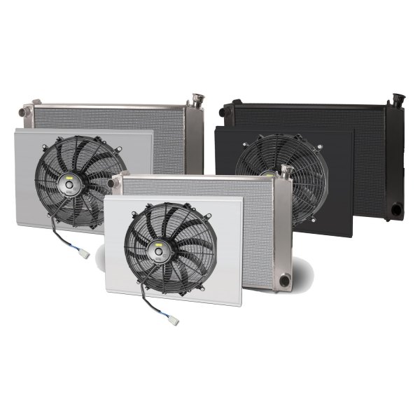 AFCO® - Muscle Car Radiator with Fan