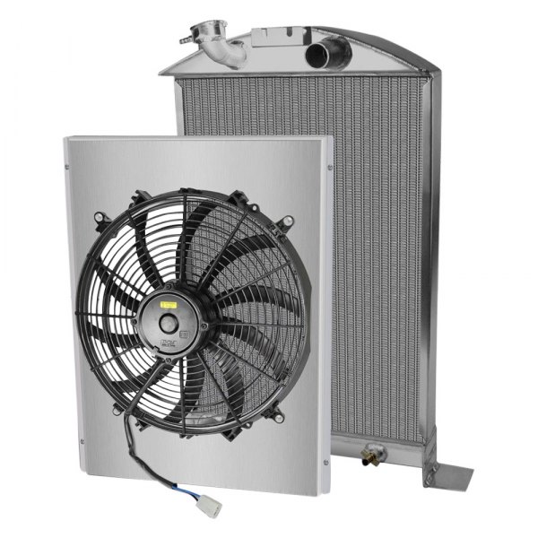 AFCO® - Street Rod Performance Radiator with Fan