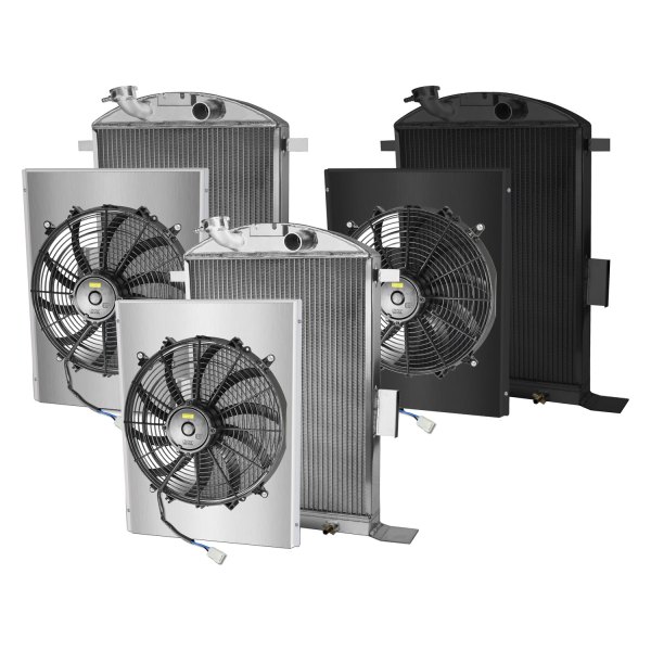 AFCO® - Street Rod Performance Radiator with Fan