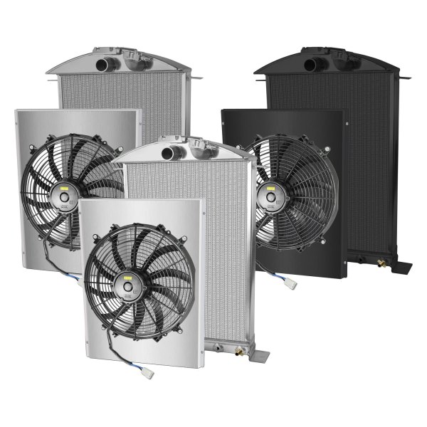 AFCO® - Street Rod Performance Radiator with Fan