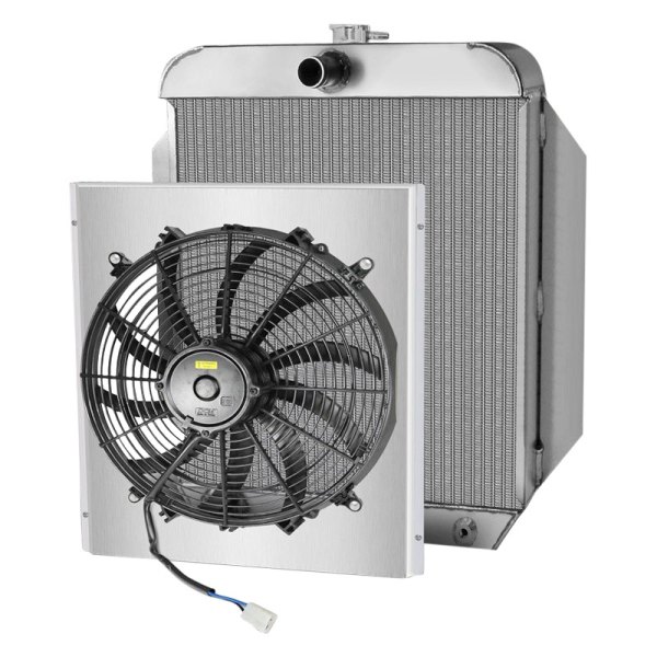 AFCO® - Street Rod Performance Radiator with Fan