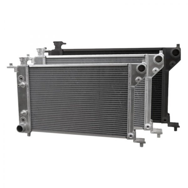 AFCO® 81271PNAY Muscle Car Performance Radiator with Transmission