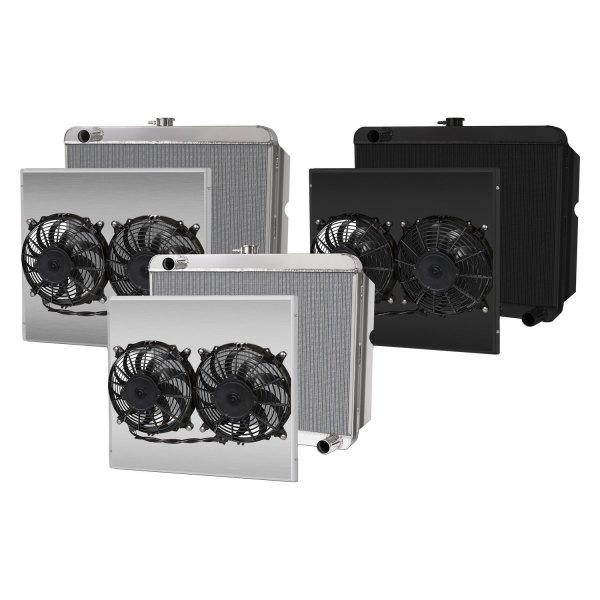 AFCO® - Muscle Car Radiator with Dual Fan