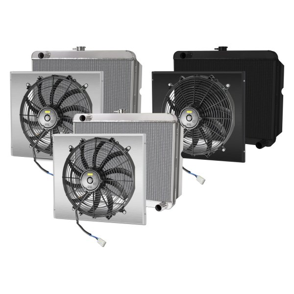 AFCO® - Muscle Car Radiator with Fan