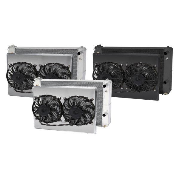 AFCO® - Muscle Car Radiator with Dual Fan