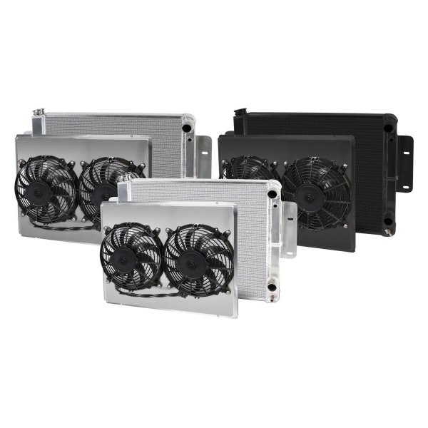 AFCO® - Muscle Car Radiator with Dual Fan