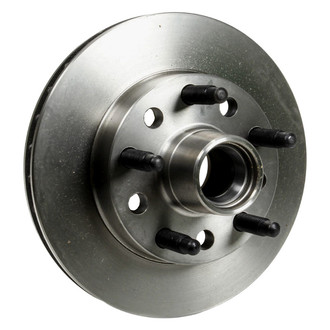 AFCO® - Plain 1-Piece Front Brake Rotor and Hub Assembly