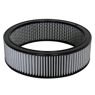 aFe® - Magnum Flow® Racing Pro Dry S Round Gray Air Filter with Expended Metal (12" ID x 14" OD x 4" H)