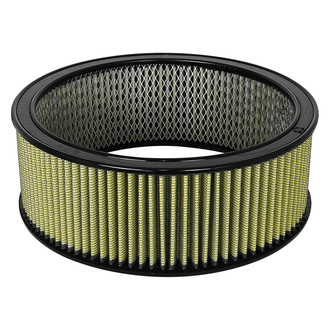 aFe® - Magnum Flow® Racing Pro Guard 7 Round Tan Air Filter with Expended Metal