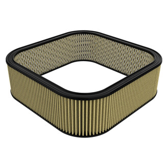 aFe® - Magnum Flow® Racing Pro Guard 7 Round Panel Tan Air Filter with Expended Metal (20.6" L x 20.6" W x 5.7" H)
