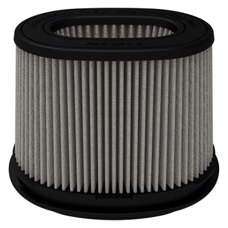 aFe® - Magnum Flow® Pro Dry S Oval Tapered Gray Air Filter (6.75" FIL x 4.75" FIW x 8.25" BOL x 6.25" BOW x 7.25" TOL x 5" TOW x 6" H)