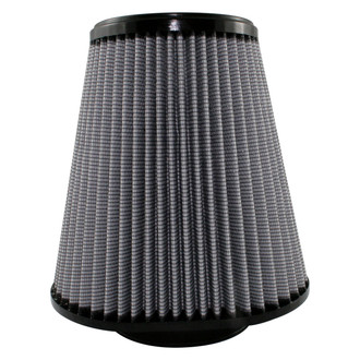 aFe® - Magnum Flow® Pro Dry S Oval Tapered to Round Gray Air Filter (4.375" F x 6" BOL x 9" BOW x 5.5" T x 9" H)