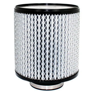 aFe® - Magnum Flow® Pro Dry S Round Straight Gray Air Filter (4" F x 8.5" B x 8.5" T x 8.5" H)