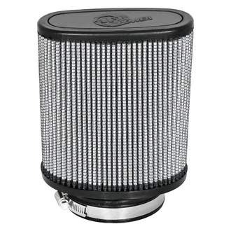 aFe® - Magnum Flow® Pro Dry S Oval Tapered Gray Air Filter (3.5" F x 5.75" BOL x 5" BOW x 6" TOL x 2.75" TOW x 6.5" H)