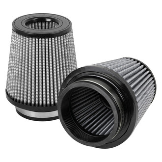 aFe® - Magnum Flow® Pro Dry S Round Tapered Gray Air Filter (Pair) (4" F x 6" B x 4.5" T x 5" H)